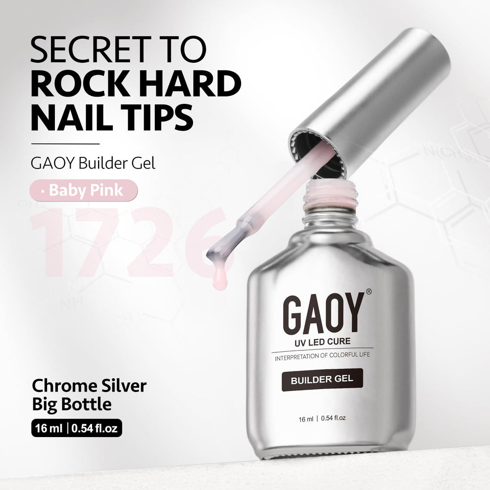 GAOY Builder Gel emballage contenant 16 ml du produit