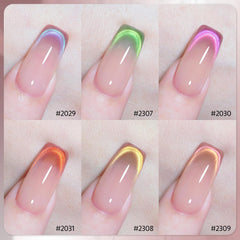GAOY Cat Eye vernis gel ensemble 6 couleurs pour varier les looks