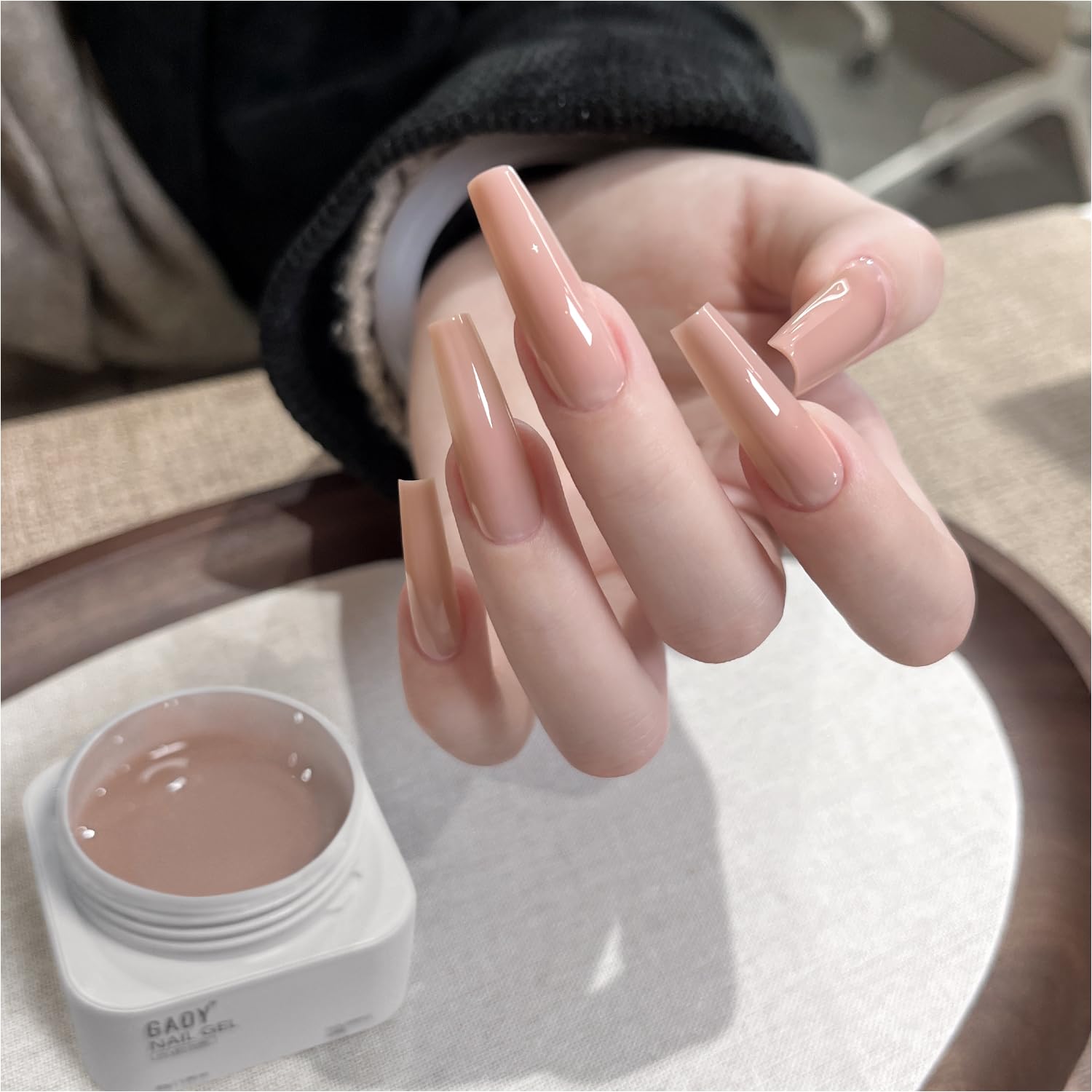 GAOY Crystal Poly Gel pour extensions, résultat naturel et durable