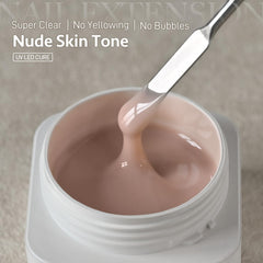 GAOY Crystal Poly Gel texture coulante, facilité d’application et modelage
