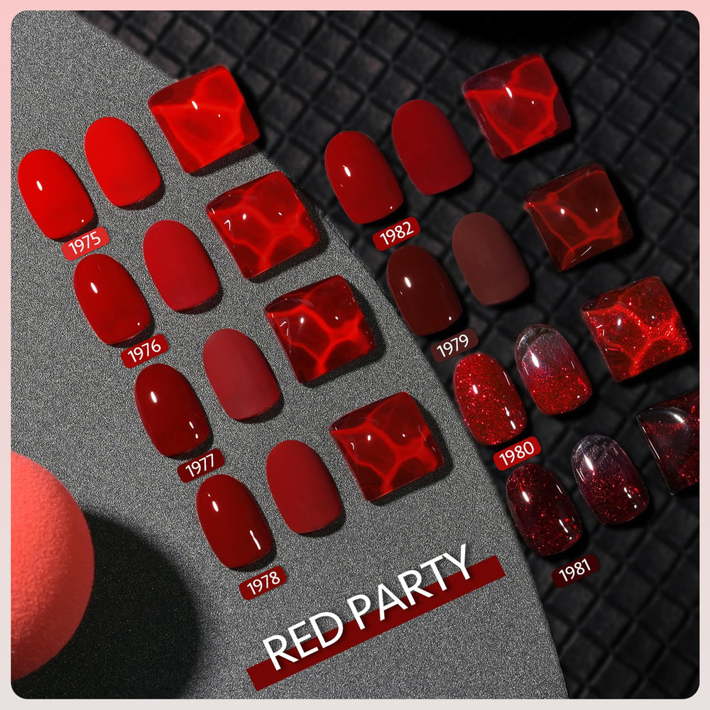 GAOY emballage comprend huit couleurs vernis gel faciles à utiliser.