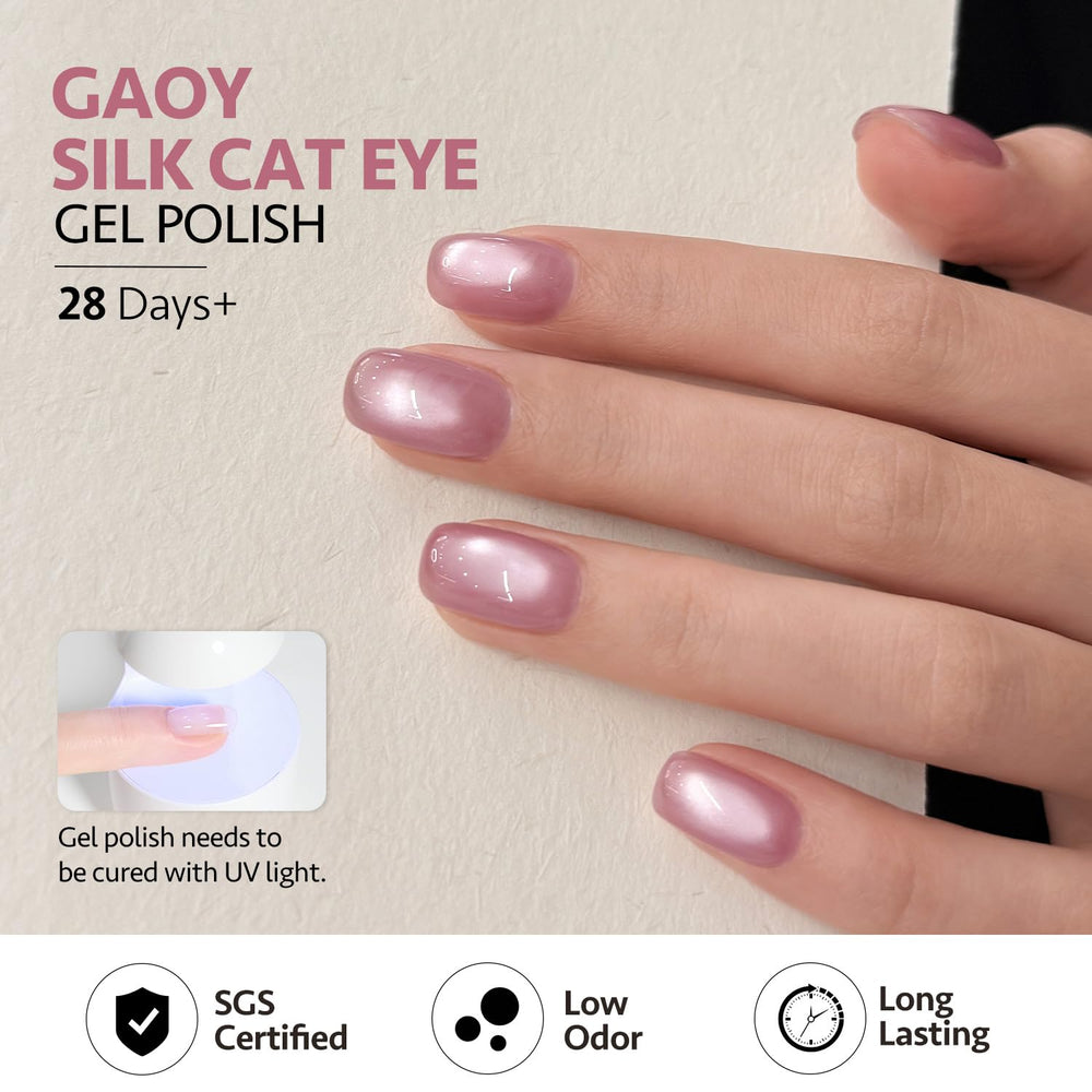 GAOY Emballage vernis et aimant inclus, prêt à tester chez soi.