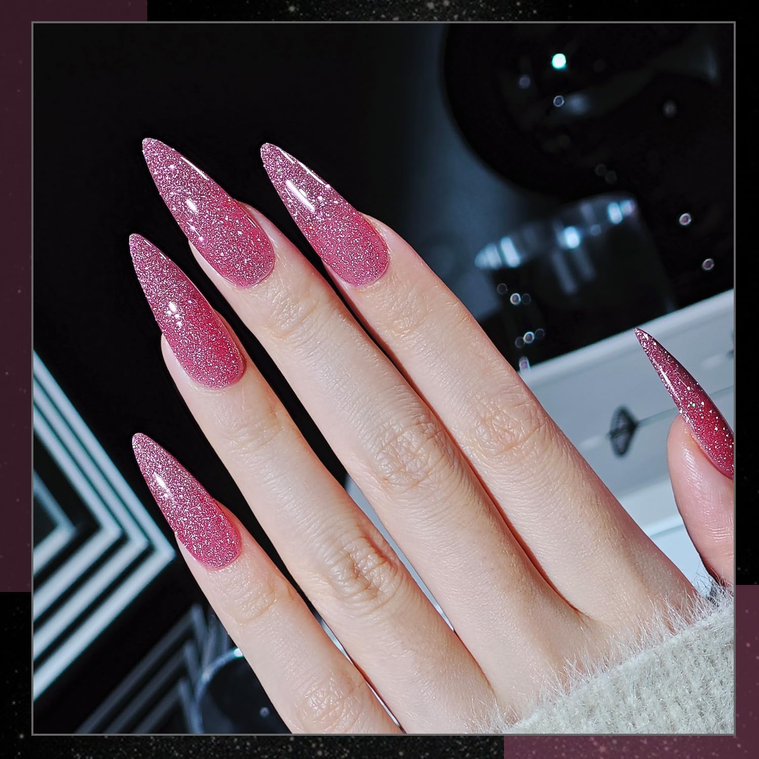 GAOY ensemble vernis gel 6 couleurs, pratique à domicile.