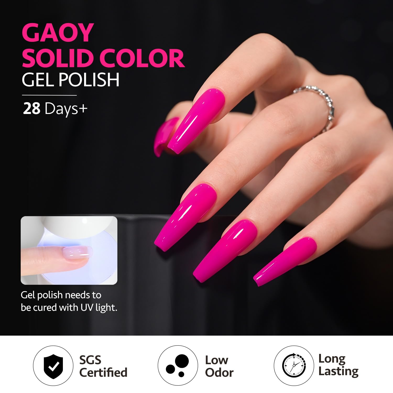 GAOY finition brillante ou mate selon la couche de finition utilisée.