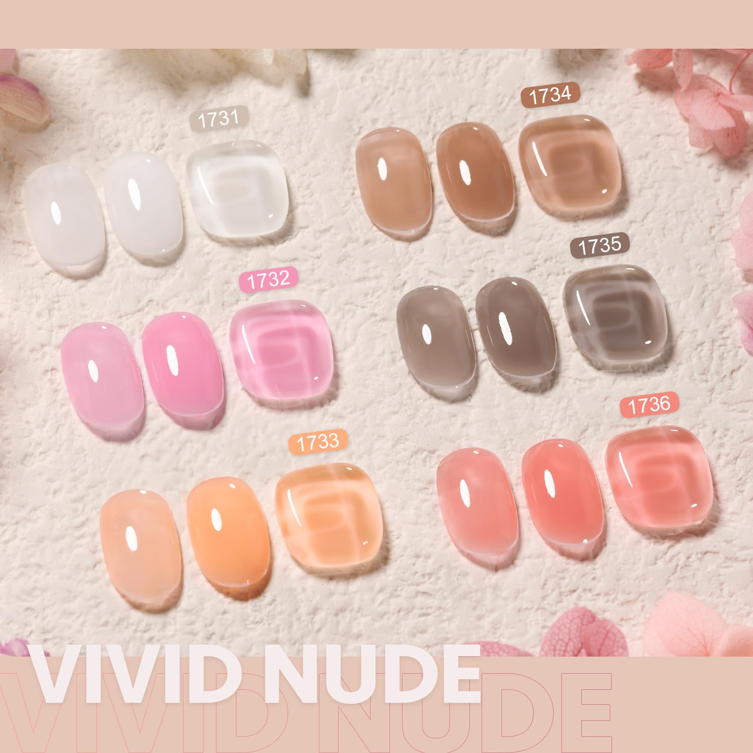 GAOY Boîte et flacons Gel Builder, kit pratique pour manicure à domicile.