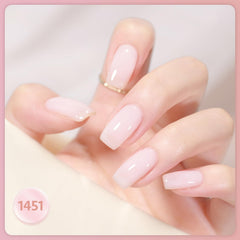 GAOY Jelly Gel white bottle ideal for clean, bright manicures.
