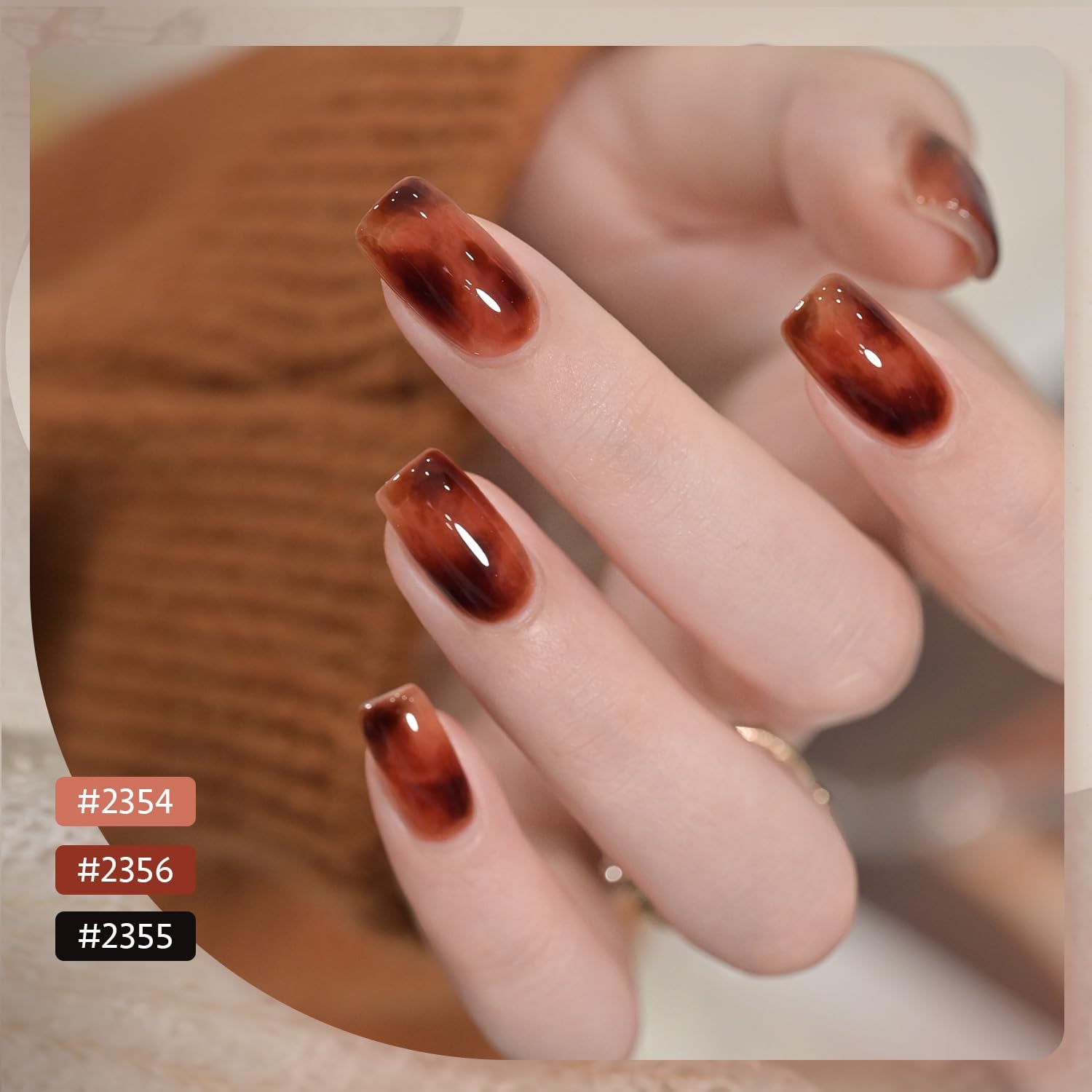 GAOY Jelly Gel Vernis Nude, nuance chic et polyvalente pour un look discret.