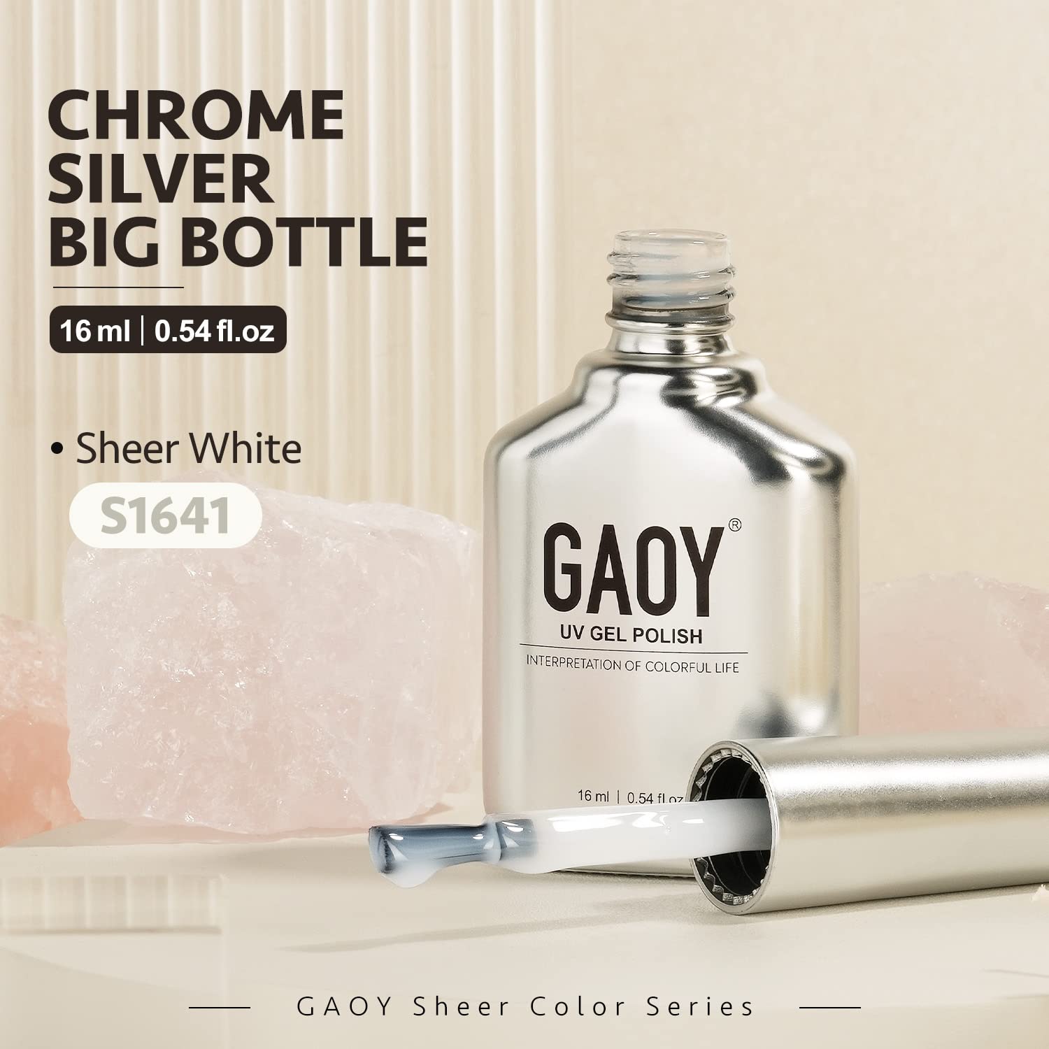 GAOY Jelly Nude: emballage pratique de 16ml prêt à l’emploi