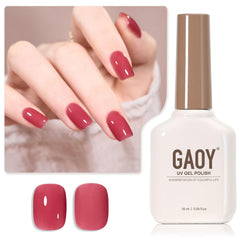 GAOY Jelly Nude Gel, vernis 16 ml, rendu naturel et léger.