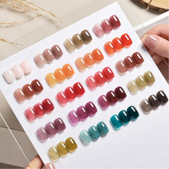 GAOY kit vernis gel automne : palette colorée pour l'art des ongles à domicile