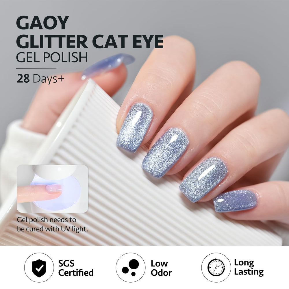 GAOY long-lasting gel polish may provide up to four weeks wear with proper prep