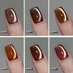 GAOY Magnet Cat Eye Gel Magnet, permet de créer motifs uniques avant cuisson.