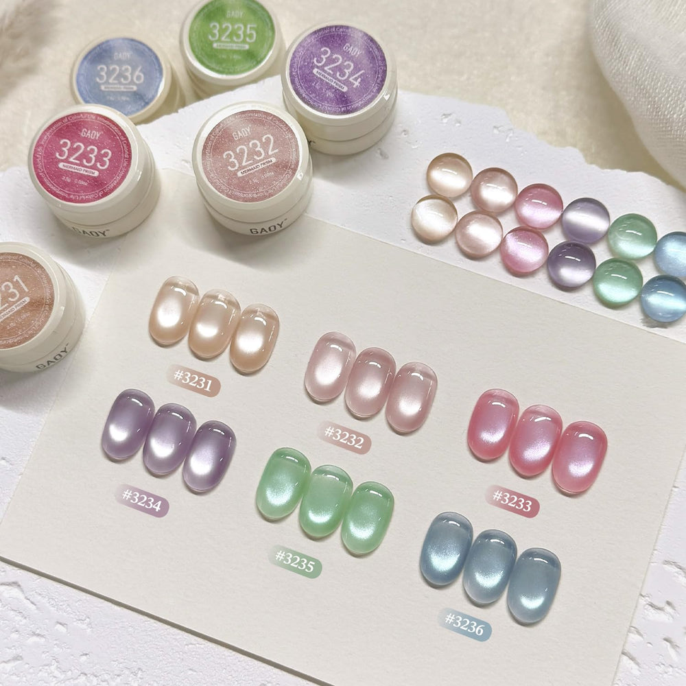 GAOY magnète œil de chat inclus pour créer des motifs lunaires sur les ongles