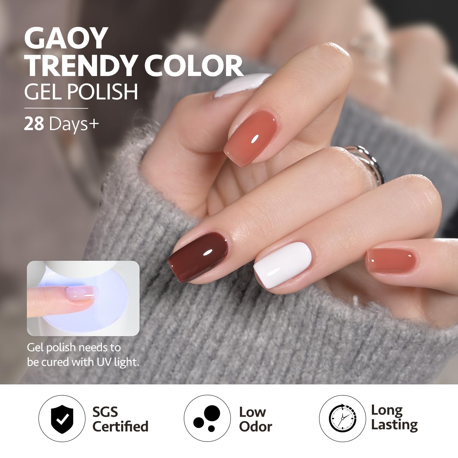 GAOY vernis de finition mat et couche de base professionnelle