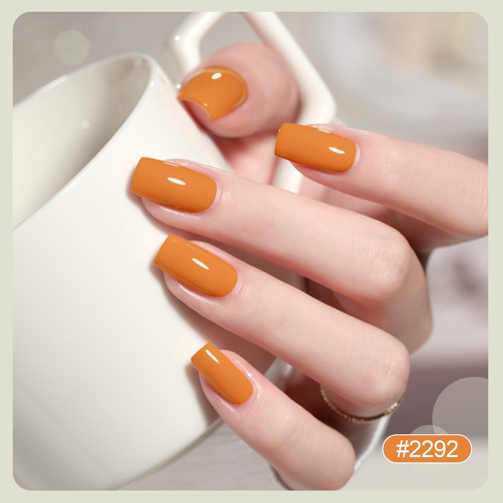 GAOY Ongles brillants avec finition gel pour un look durable