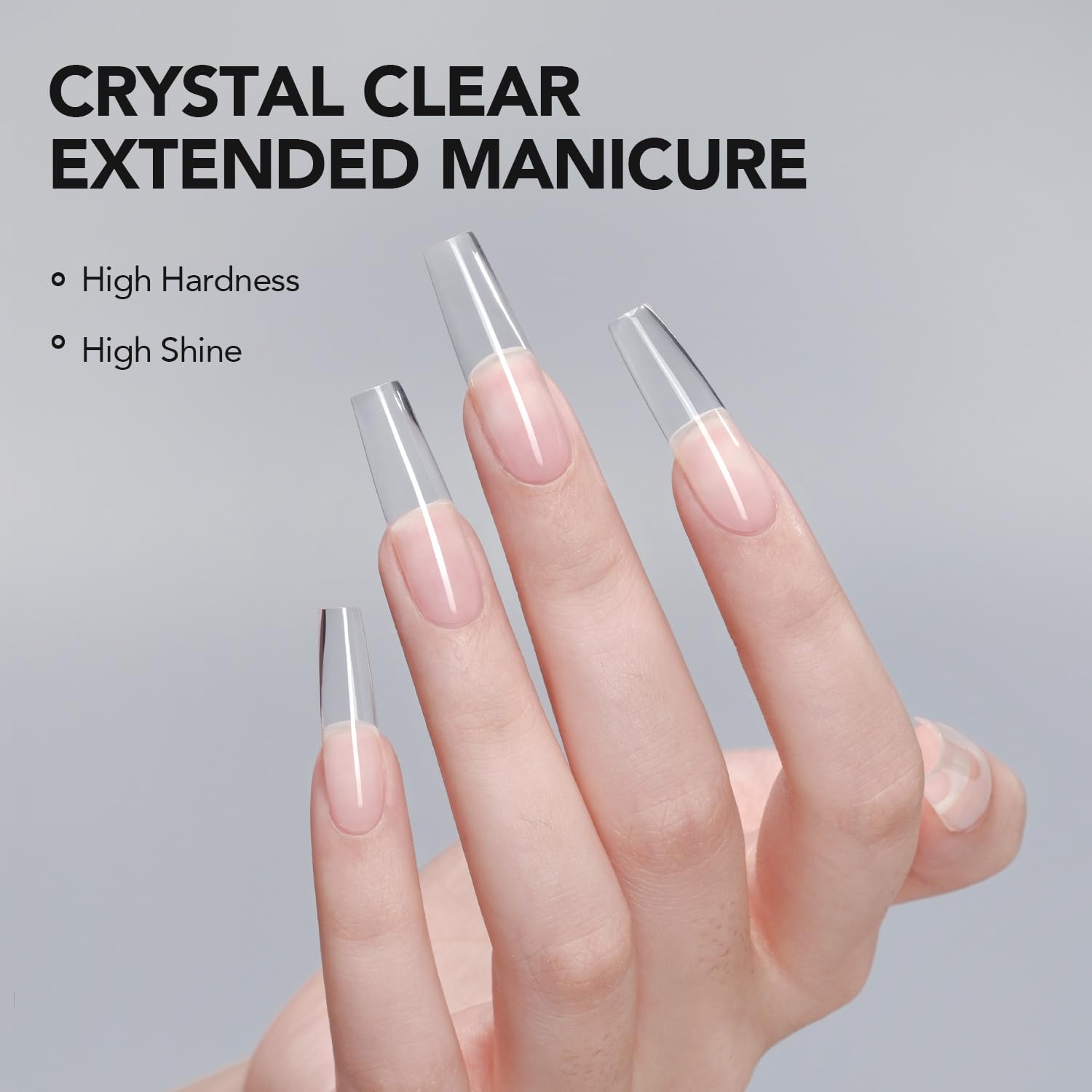 GAOY pack-60g-ongles-formes-pinceau – kit complet pour une manucure à domicile.