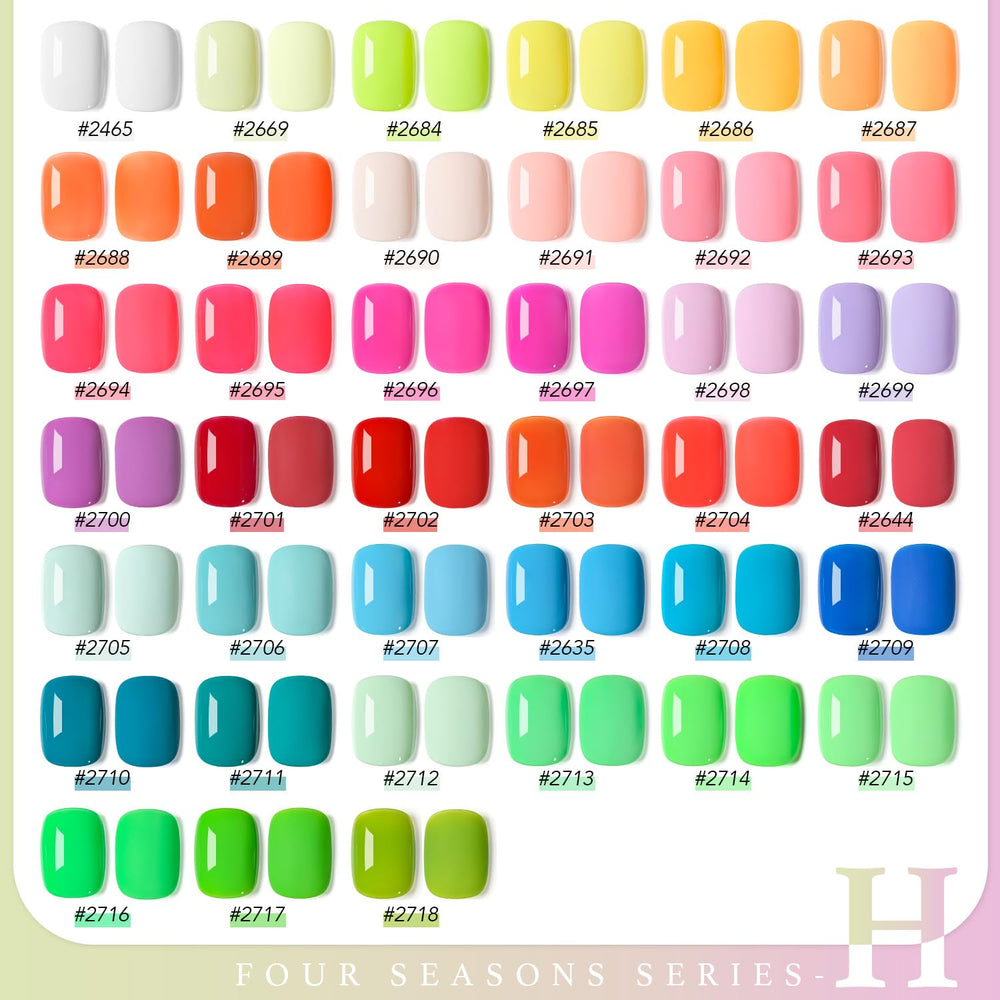 GAOY palette couleurs néon rose orange vert pour looks estivaux variés.