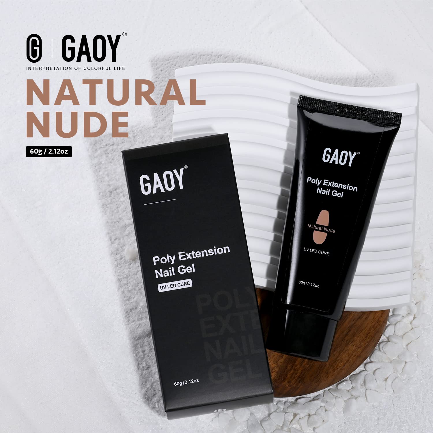 GAOY Poly Gel: conseils Slip Solution pour lisser et étaler le gel.
