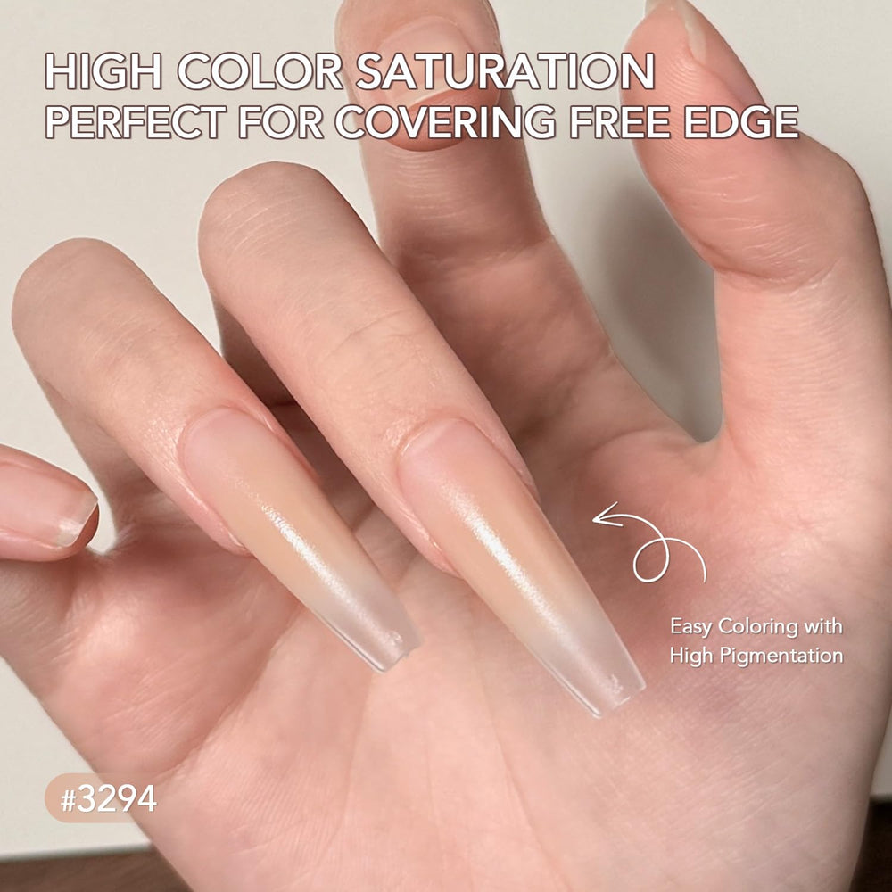 GAOY pots-gel-ombre-9-teintes: couleurs pigmentées pour gradients variés