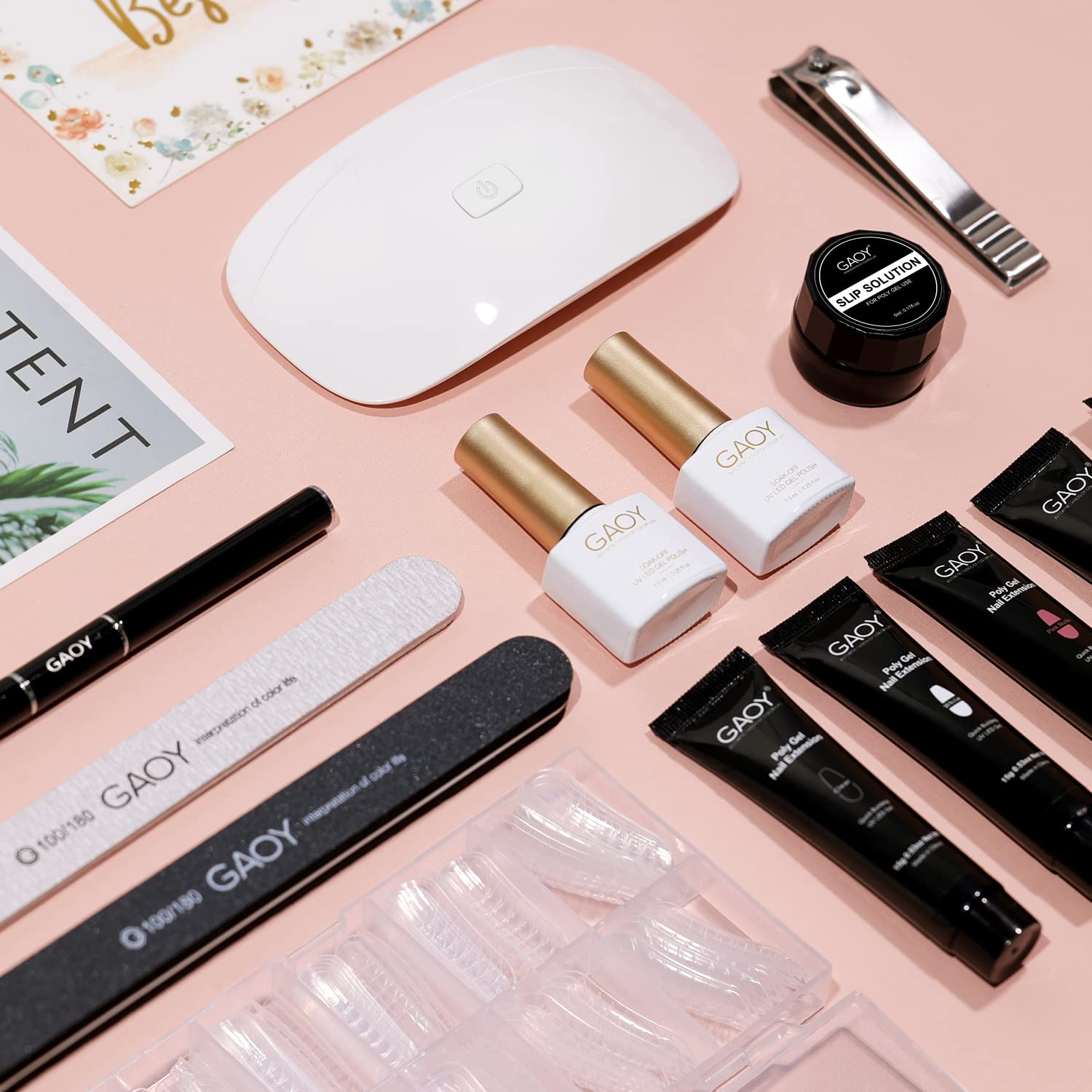 GAOY préparation des ongles - étapes essentielles pour une meilleure adhérence.