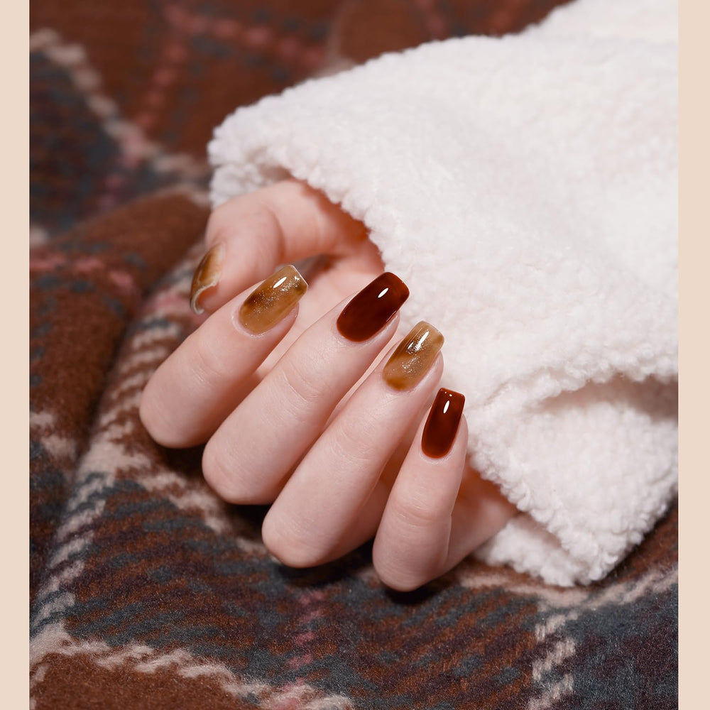 GAOY soak-off gel nail polish kit for home manicures
