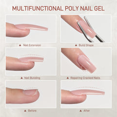 GAOY solution glisse poly gel facilite l’application
