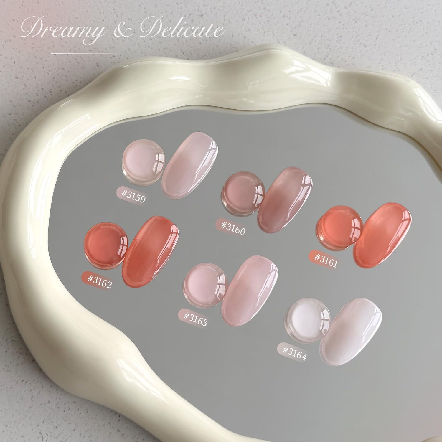 GAOY Sunset Jelly: aimant effet œil de chat pour des reflets variables