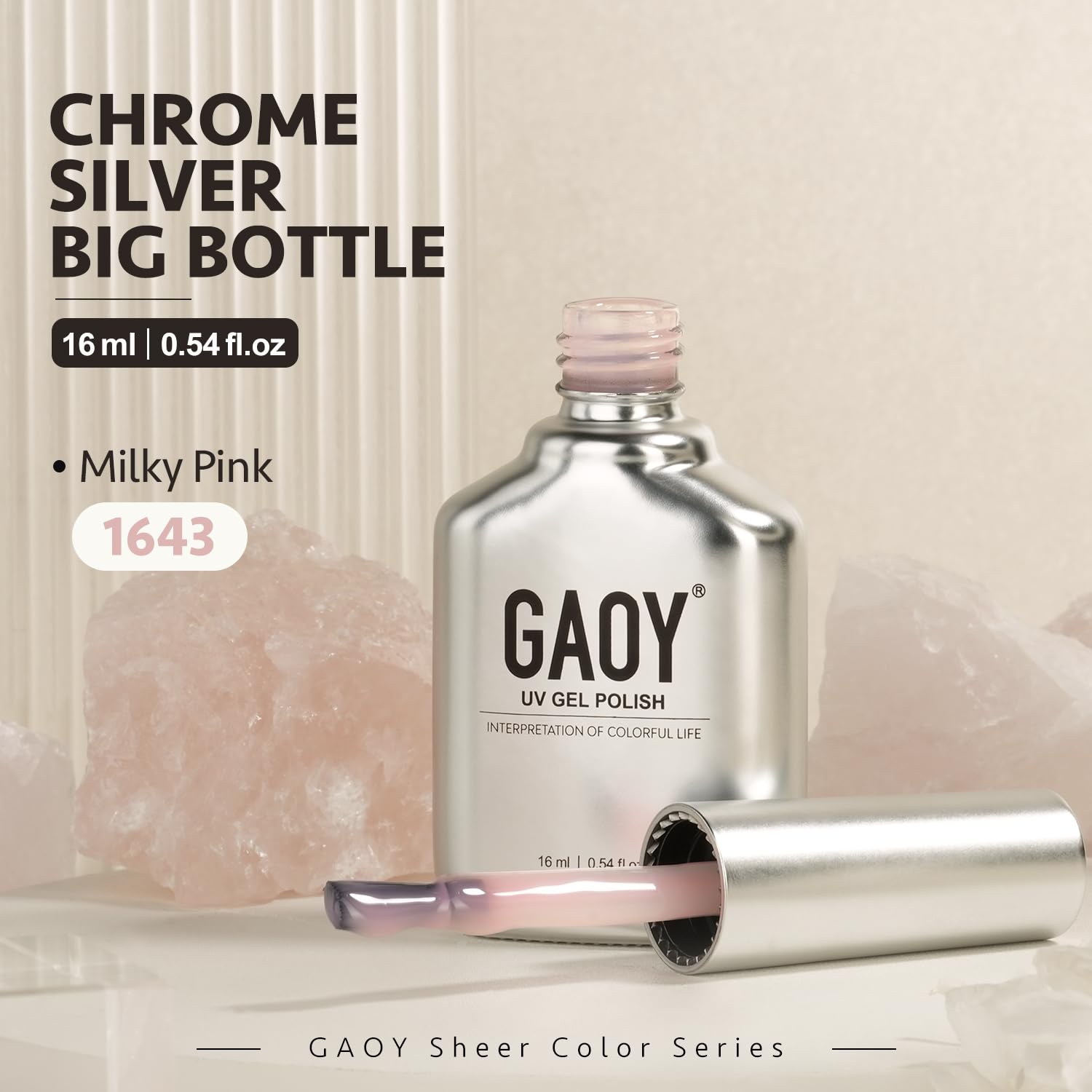 GAOY tenue longue jusqu’à 4 semaines avec bons soins.
