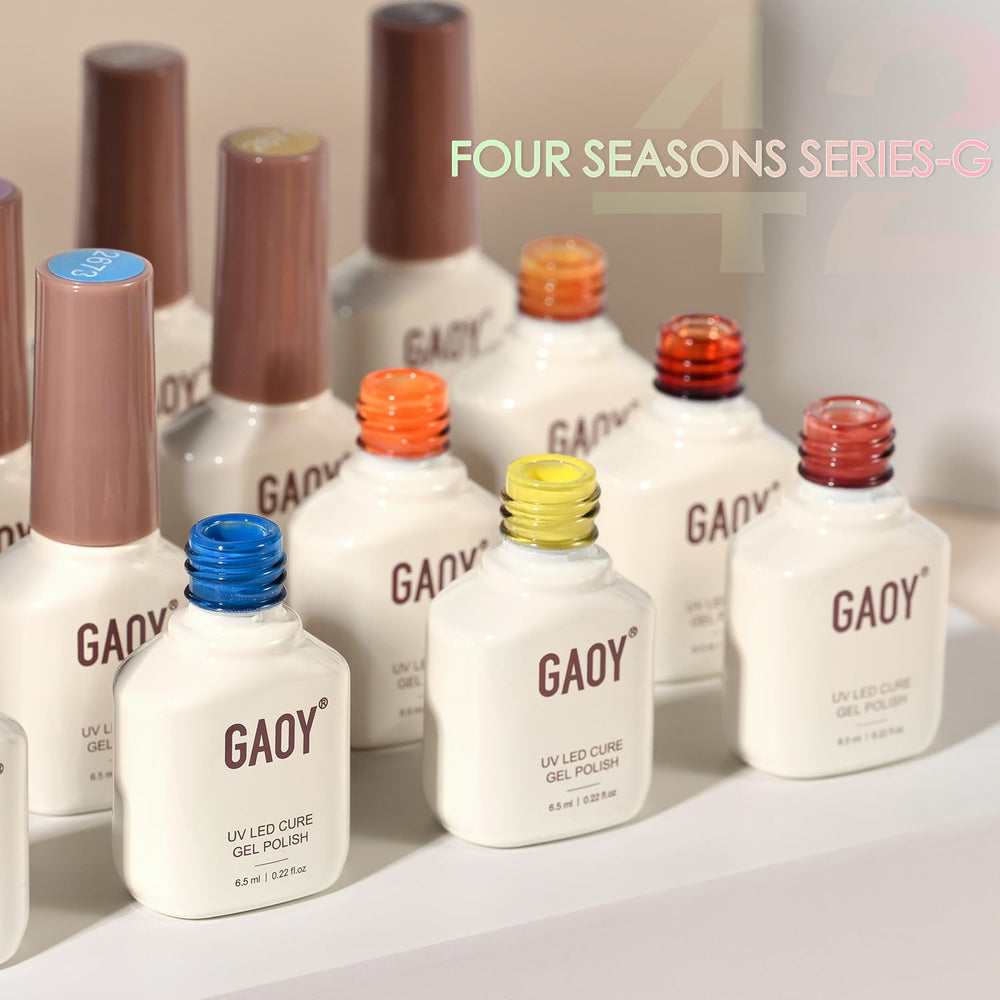 GAOY kit vernis gel idéal pour salon ou manucure à domicile