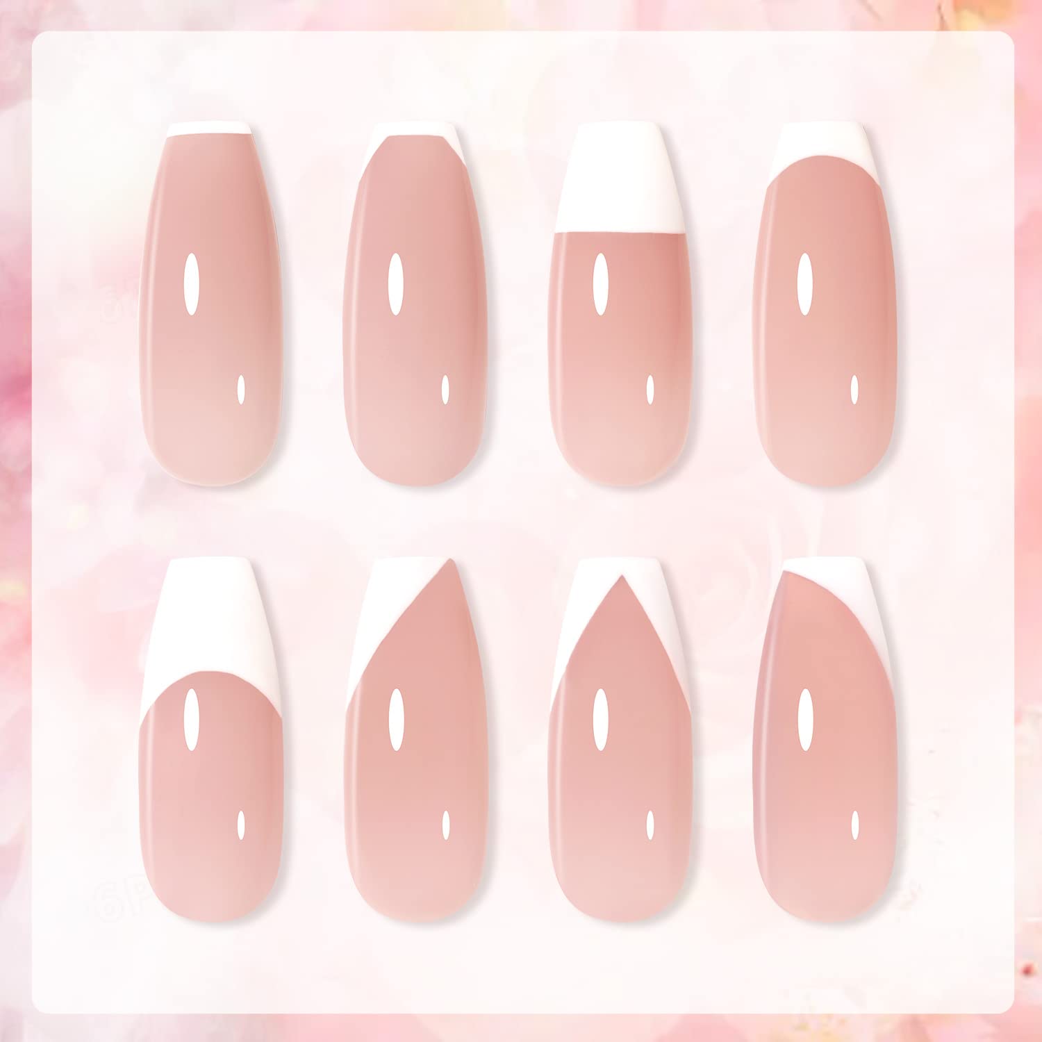 GAOY vernis gel blanc – accent net pour la française