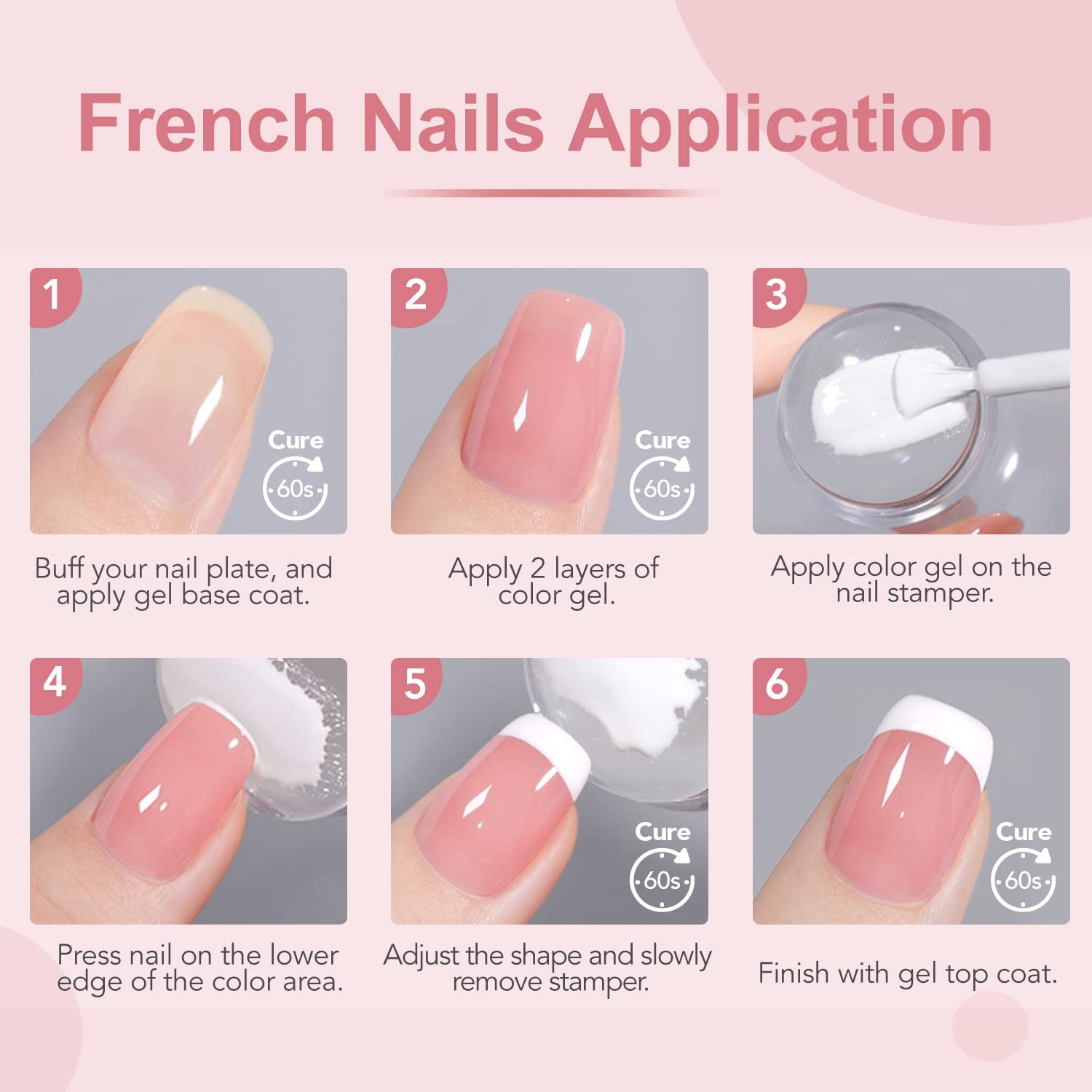 GAOY vernis gel blanc opaque offre une finition élégante et nette.