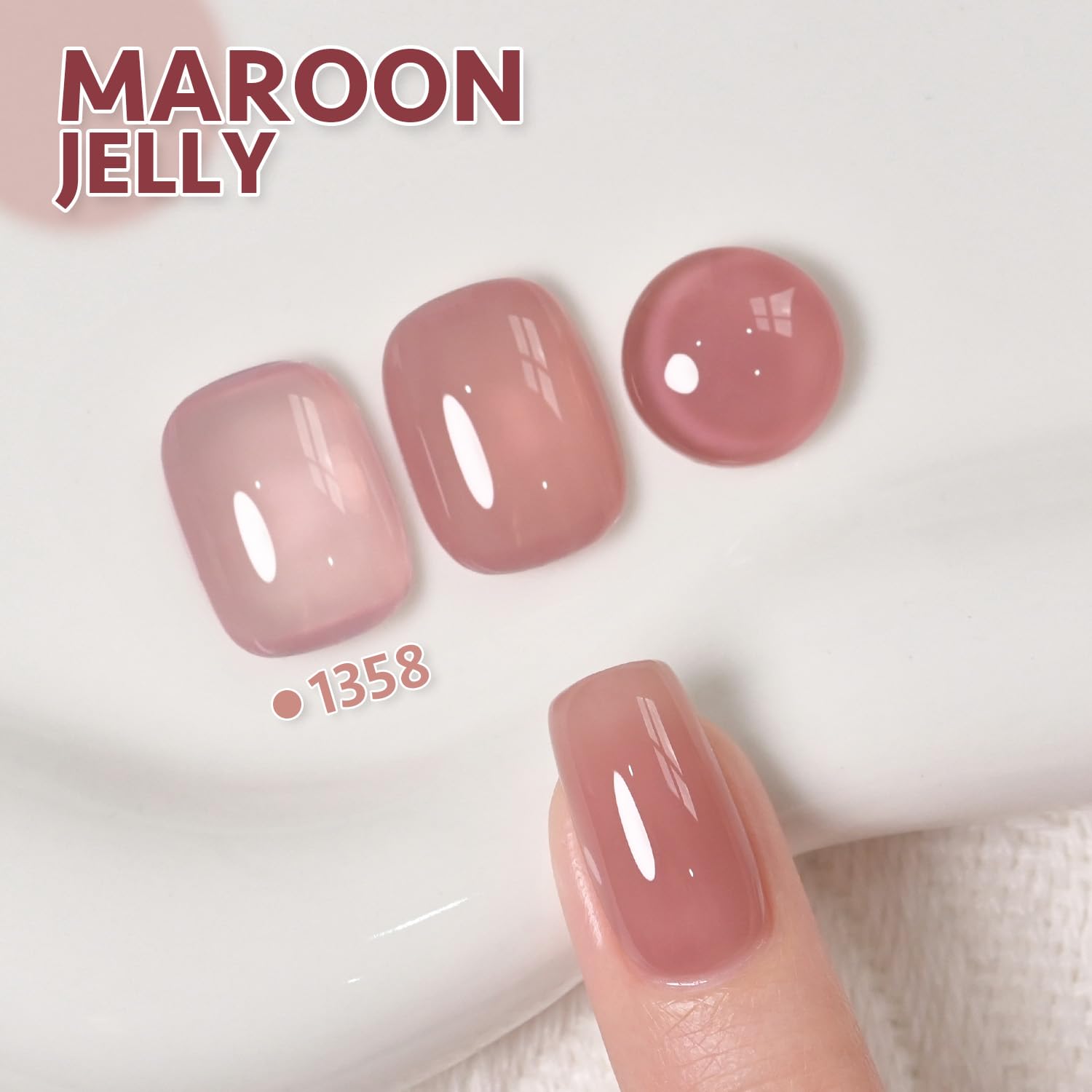 GAOY vernis gel blanc translucide pour des bases propres et nettes.