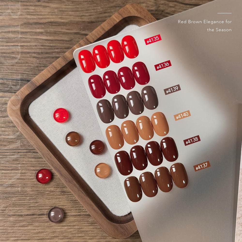 GAOY vernis gel caramel: nuance douce pour un look discret et raffiné.