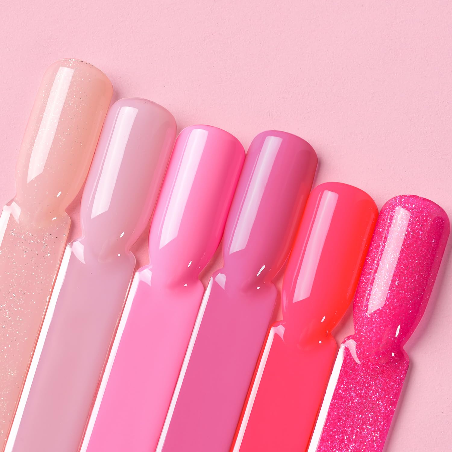 GAOY vernis gel clair nacré – retrait facilité et brillance légère.