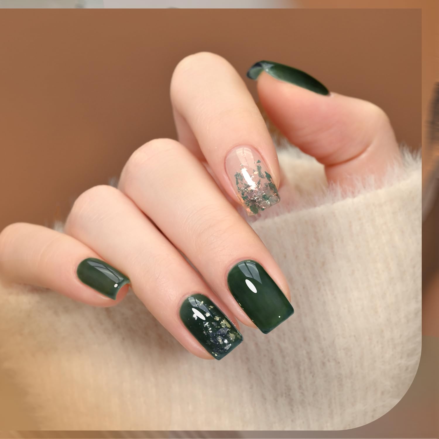 GAOY Vernis Gel couleur brun chocolat, touche chaude pour soirée chic.