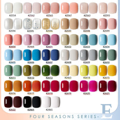 GAOY vernis-gel couleurs variées, palette polyvalente pour des looks renouvelés.