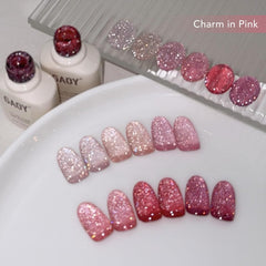 GAOY vernis gel effet diamant cristal: éclats scintillants pour un look luxueux
