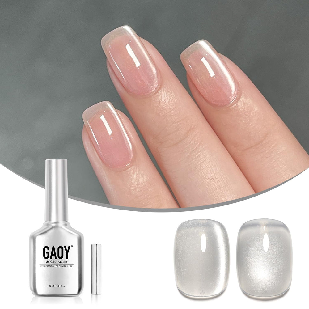 GAOY Vernis Gel Effet Œil-de-chat Brillant pour un effet coloré et glamour.