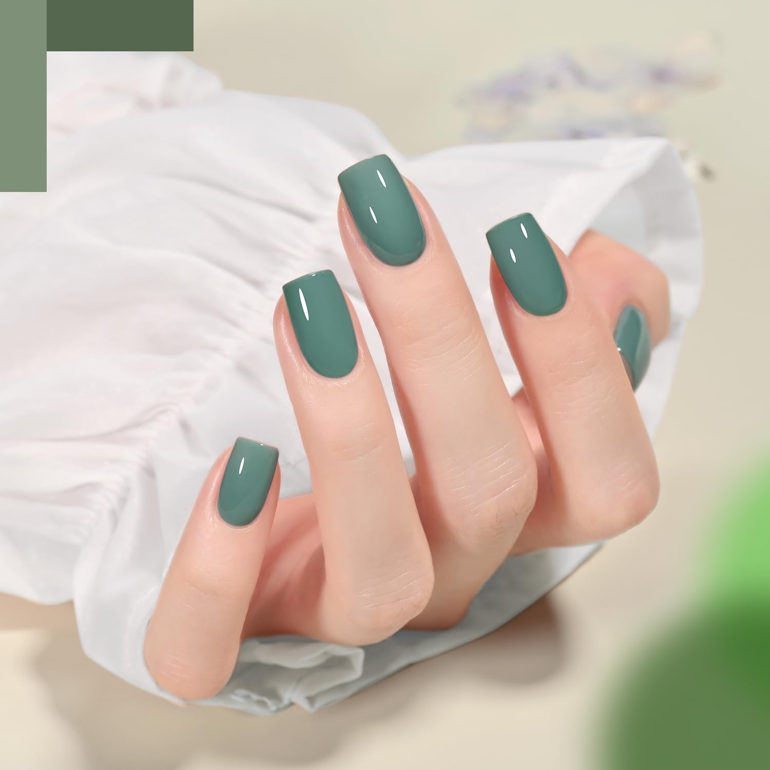 GAOY vernis gel finition brillante: effet miroir durable pour vos ongles