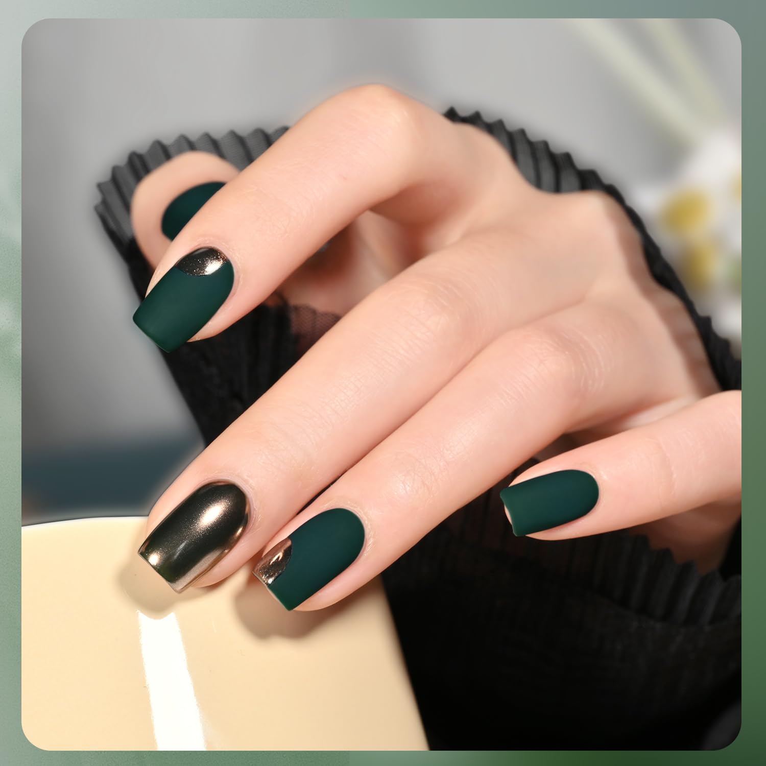 GAOY vernis gel finition matte: rendu velours chic et durable