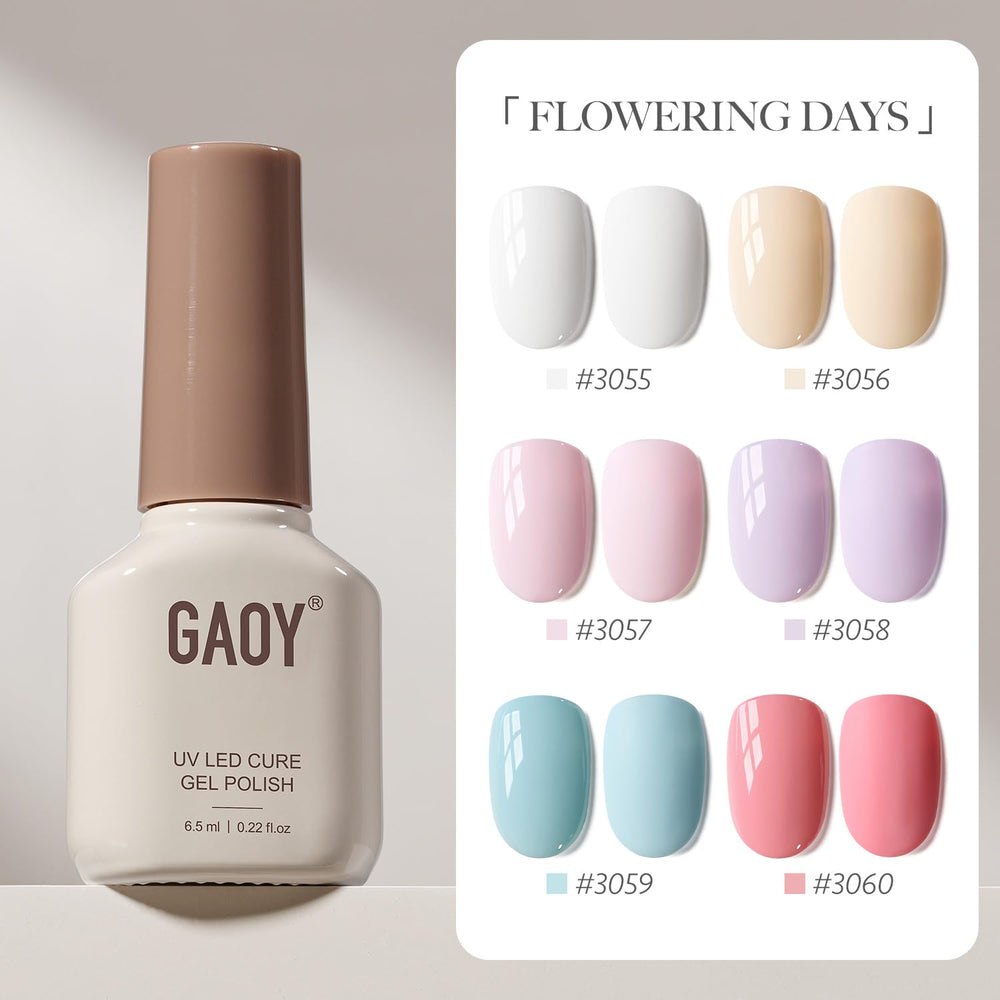 GAOY kit vernis gel maison pour réaliser votre manucure complète chez soi.