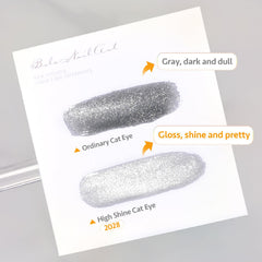 GAOY vernis gel holographique argenté avec paillettes scintillantes