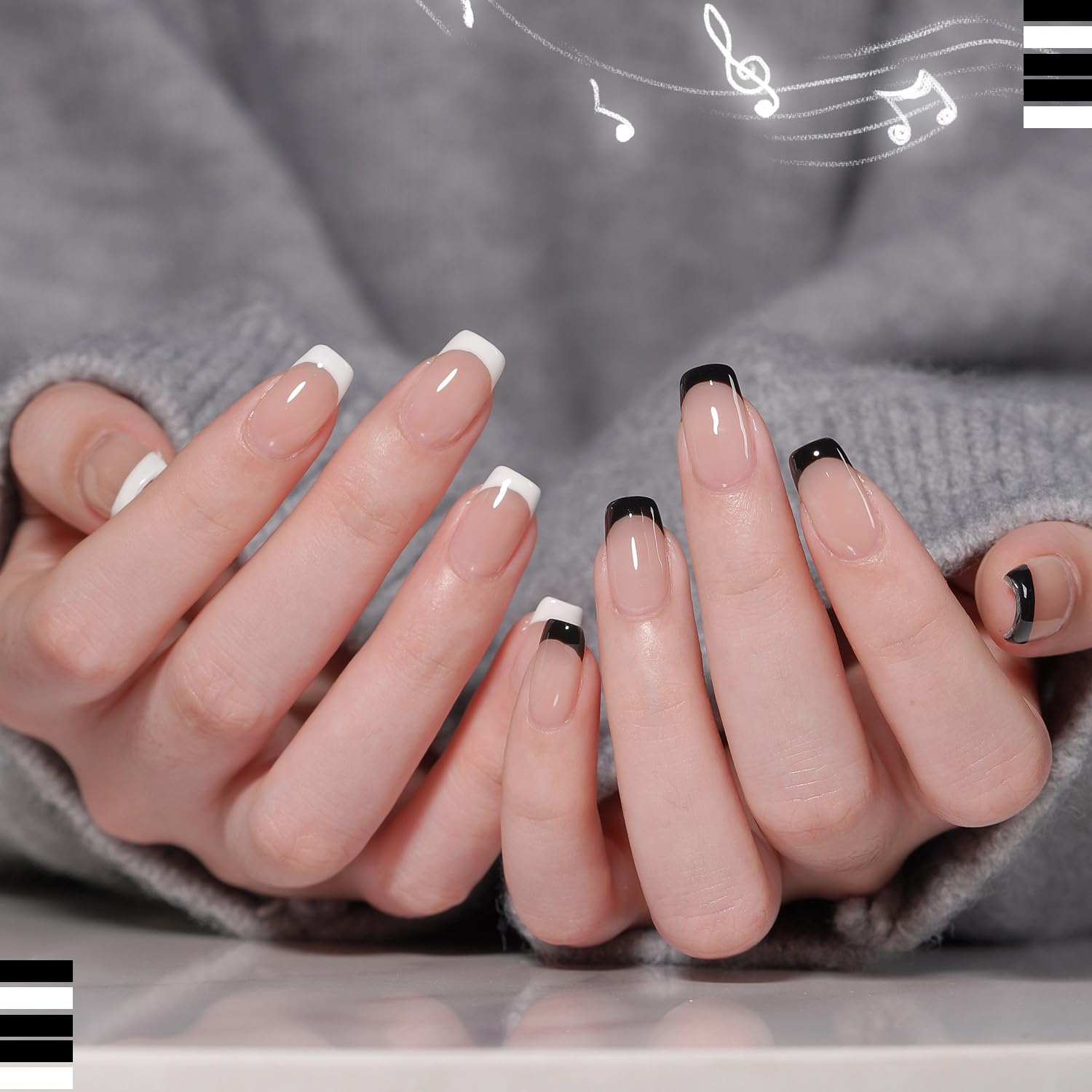 GAOY vernis-gel noir 16ml, allure sophistiquée et tenue longue durée