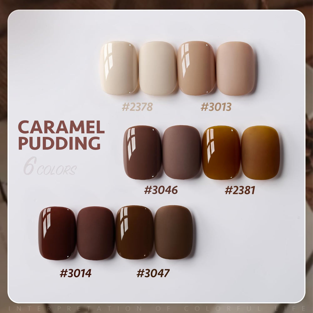 GAOY Gel Nude Marron – Odeur réduite et produit certifié SGS.