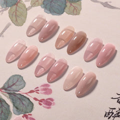GAOY Gel Nude Rose – teintes translucides pour un fini naturel et durable.