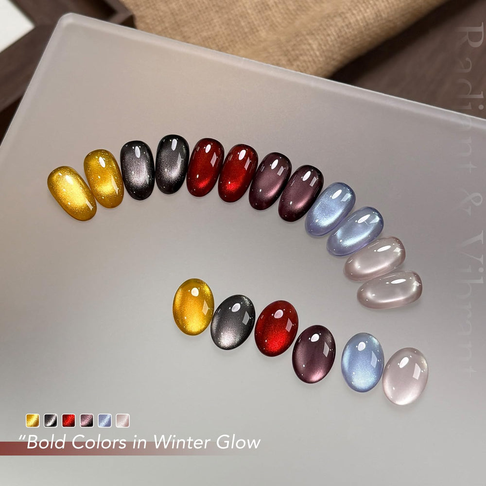 GAOY vernis gel œil de chat noir, design subtil et durable