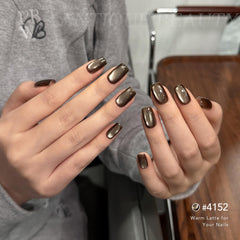 GAOY vernis gel oeil-de-chat or avec aimant pour un effet métallique lumineux