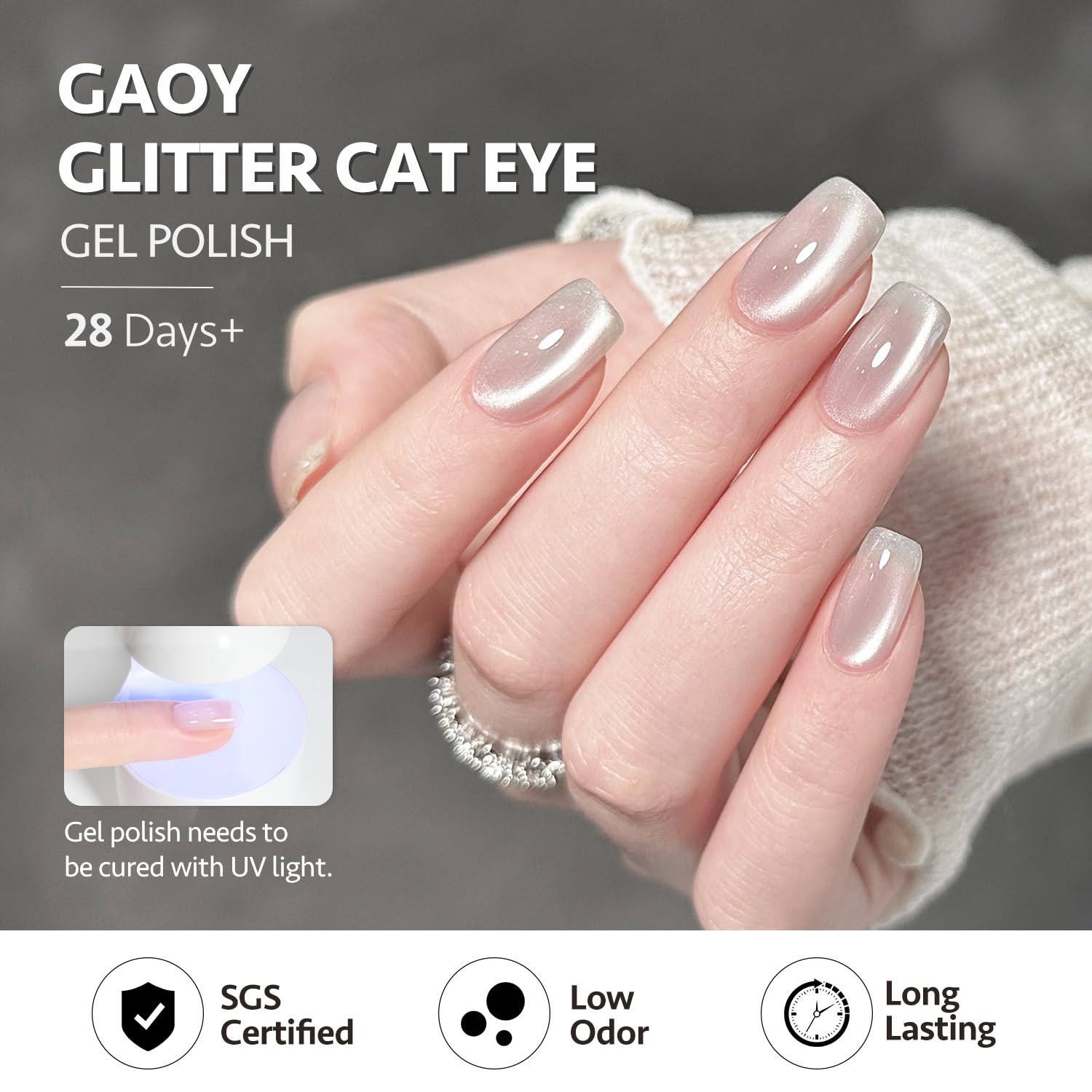 GAOY prépare rapidement le lit de l’ongle pour une tenue durable.