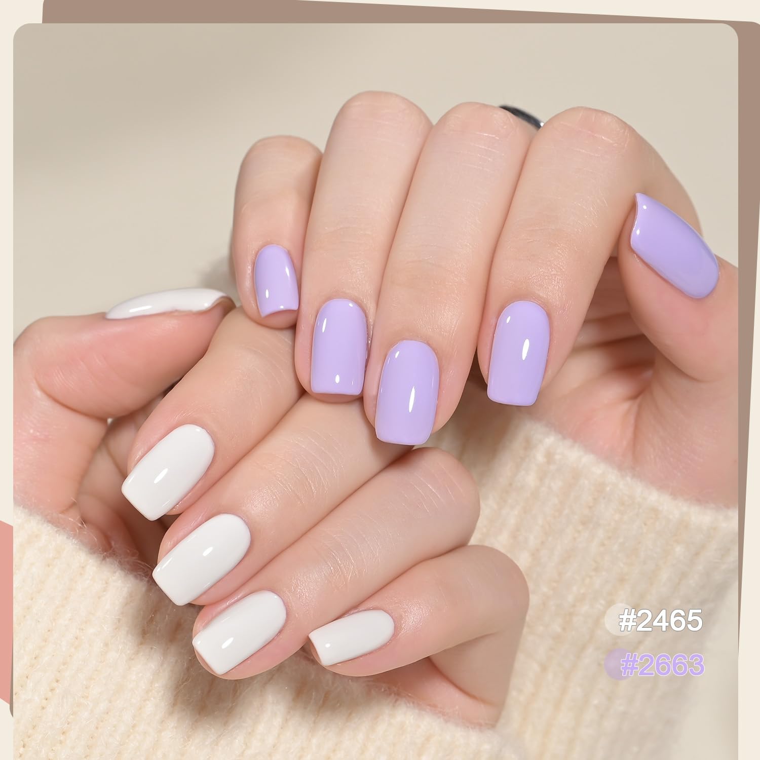 GAOY vernis gel à paillettes orange pour accents festifs