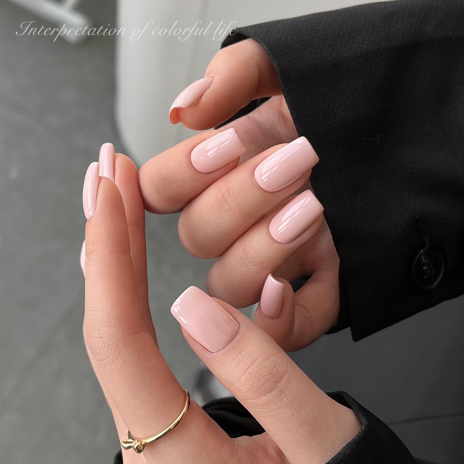 Pinceau GAOY vernis gel rose 3082, application précise
